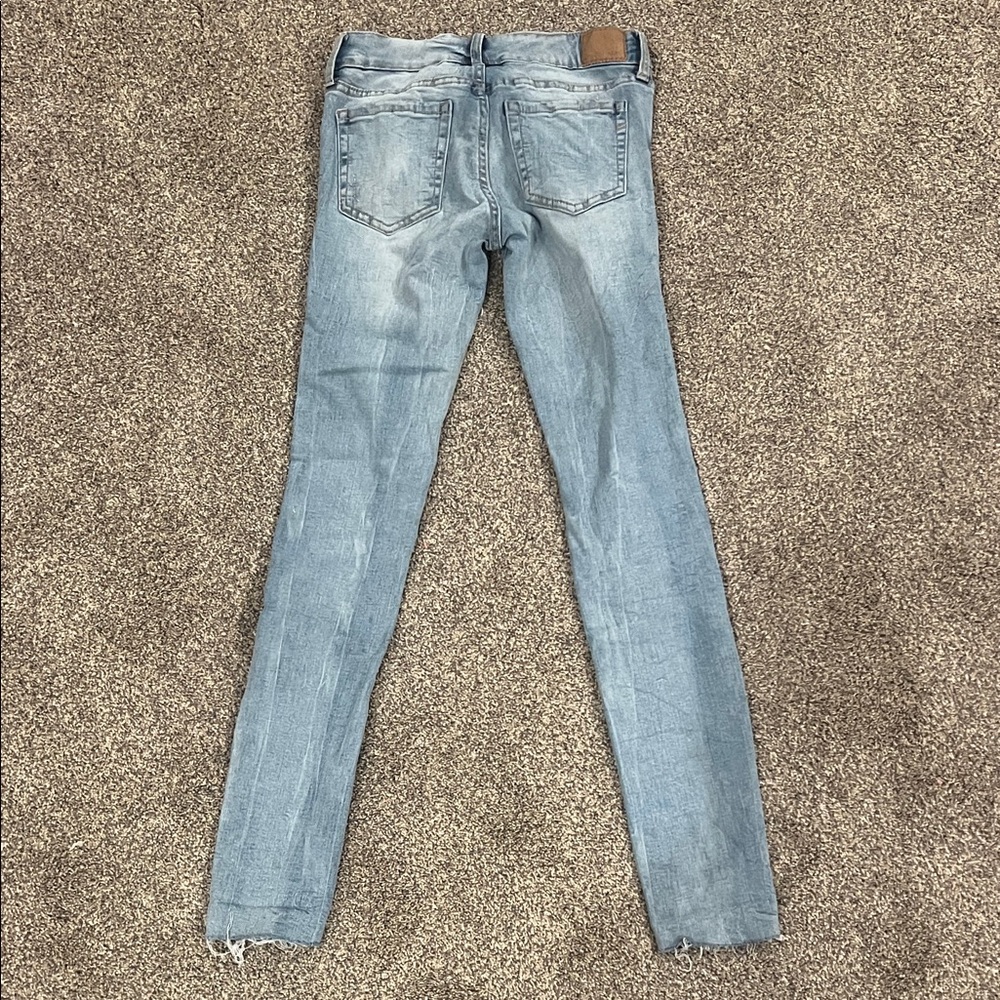 Aeropostale Distressed Blue Jeans
